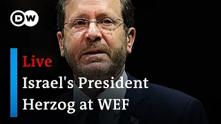 Live: Israel's President Herzog speaks at the World Economic Forum 2024 | DW News