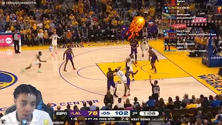 FlightReacts To #7 LAKERS at #6 WARRIORS | FULL GAME 2 HIGHLIGHTS | May 4, 2023!