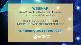 ACN Webinar Series: High Level Corruption and Independence of Prosecutors | ENGLISH