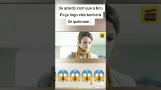 se queima a foto menina também pega fogo!!!