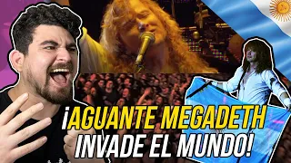 El Origen de AGUANTE MEGADETH El Fenómeno Mundial 🇦🇷 REACCIÓN de PERUANO 🇵🇪🥁 | Melotomía