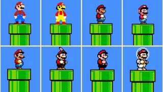 The Multiverse of "Mario" in Super Mario Bros.1|Who is the Best?