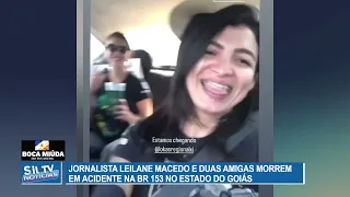 Jornalista Leilane Macedo e duas amigas morrem em acidente na BR 153 no estado do Goiás