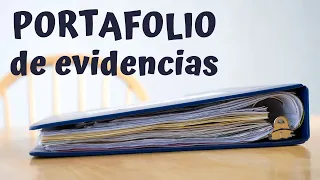 Elaboración del portafolio de evidencias | uso de materiales sencillos | MEP