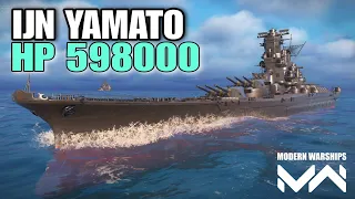 IJN YAMATO got the biggest Hp Buff : Modern Warships