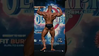 Wesley Vissers🔥😱 2022 Olympia individual stage posing #wesleyvissers #mrolympia #mrolympia2022 #top