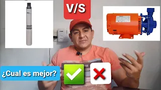 82_¿QUE BOMBA ES MEJOR? Sumergible ó de superficie 🌊 | Ventajas y desventajas✅❌