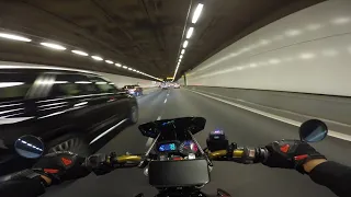 1000CC in rush hour? No Problem. YAMAHA FZ1-N Singapore | REMUS Exhaust |