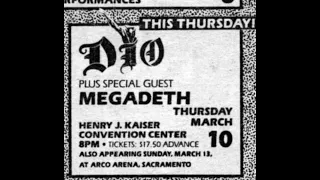 Megadeth's Infamous March 1988 Oakland concert