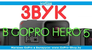 Тест записи звука в GoPro Hero 5 Black by gopro-shop.by