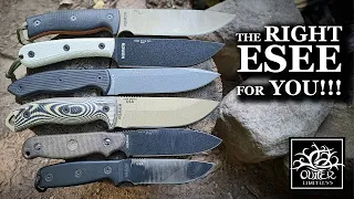 ESEE Knives: Picking the Right Knife for the Right Job - The Out of Doors Episode 7