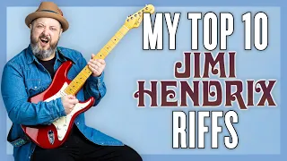 My Top 10 FAVORITE Hendrix Riffs