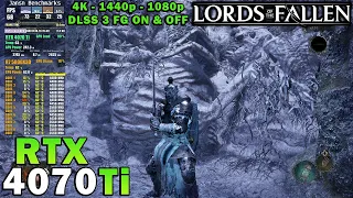 Lords of the Fallen 2023 | RTX 4070 Ti | R7 5800X3D | 4K - 1440p - 1080p | Max Settings | FG ON/OFF