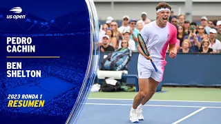 Pedro Cachin vs. Ben Shelton Resumen | 2023 US Open Ronda 1