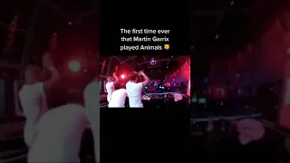 The Very First Time When Martin Garrix Played Animals Live #martingarrix #live #animals #edm #music