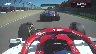 Alonso's Dangerous Weaving vs Bottas