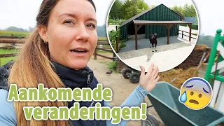 Plannen AFGEKEURD?! Welke opties hebben we voor de INLOOPSTAL en MESTHOOP? | felinehoi VLOG #605