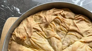 Greek pita pie, Trahanopita !