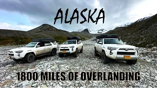 1800 miles in Alaska