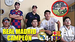 REACCIÓN Real Madrid 4 - 1 Barça| FINAL SUPERCOPA 2024 | CULÉS VS MADRIDISTAS VIDEOREACCIÓN