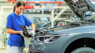 2020 VW Golf 8 Production At Wolfsburg Plant