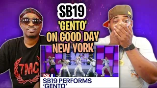 AMERICAN RAPPER REACTS TO -SB19 performs 'Gento' on Good Day New York