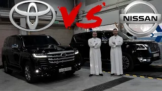 2022 Toyota Landcruiser VXR vs Nissan Patrol Platinium