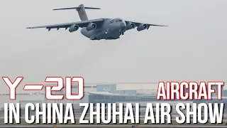 China Air Force Y-20 in Zhuhai Airshow