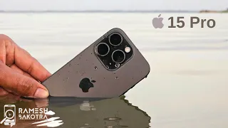 Apple iPhone 15 Pro Water Test || IP68 Test