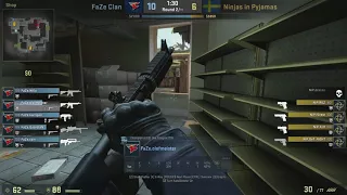 FaZe Olofmeister 37 KILLS 161 ADR vs NIP Mirage @ ESL PRO LEAGUE 6