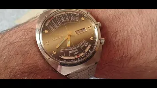 Vintage Orient College Perpetual Multi Year Calendar Watch. 1970s Original. Ориент Колледж.