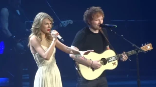 Taylor Swift Ed Sheeran I See Fire live in Berlin 2014