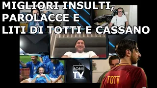 I MIGLIORI INSULTI E LE LITI TRA TOTTI CASSANO E ADANI IN LIVE SU BOBOTV E SPERAVO DE MORI' PRIMA