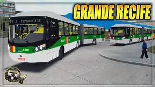 [OMSI 2] GRANDE RECIFE! Caio Millennium BRT Mercedes O500 MA - Linha 2490 Mapa RMR 2.0 l EP58