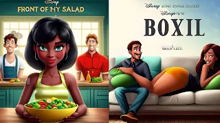 AI Disney Pixar movie posters😱