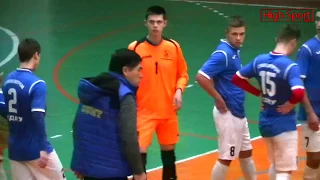 Highlights Futsal 2 ліга Сумихімпром-СДПУ 2-3 Рятувальник (Ромни) 7.12.2017 | HighSportLive