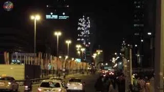 Dubai Burj Khalifa firework 2014 HD