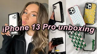 iPhone 13 Pro unboxing, set up, accessories haul, camera test + more !!