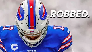 Josh Allen was robbed of the 2023 NFL MVP