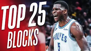 Top 25 Blocks of 2023-24 Regular Season! #BESTofNBA