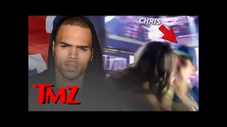 Chris Brown -- SHOVES Woman ... Blocks Her Attempted Kiss | TMZ