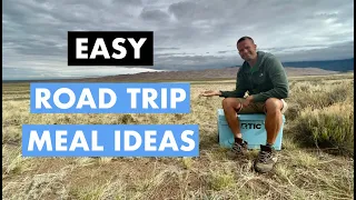 Easy road trip meal ideas | Outdoor Eats | Fast hiking, camping, backpacking recipes | Meals