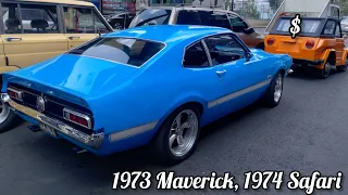 1973 Ford Maverick. 1974 VW Safari en Venta. Bazar de la Carcacha.