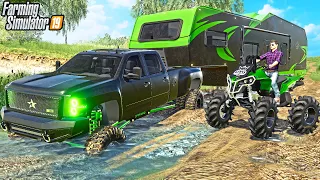 SECRET MUDDING HOLE FOUND! | MILLIONAIRE MUDDING | FARMING SIMULATOR 2019