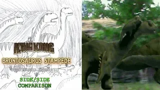 King Kong (2016) Fan Film - ANIMATIC/FINAL SCENE - Brontosaurus Stampede (#MARCHOFKONG)