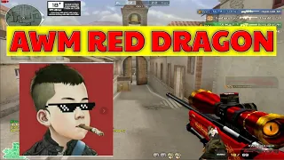 ► CFVN - AWM RED Dragon Làm Nhẹ Trận Đấu Đơn | Sniper Hết Thời |