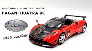 Unboxing | 1:32 Pagani Huayra Red Licensed Diecast Model #unboxing #cca #pagani #paganihuayrabc