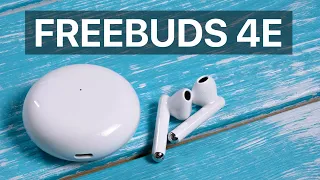 HUAWEI FREEBUDS 4E | НОВЫЕ TWS ВКЛАДЫШИ ОТ HUAWEI