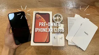 🍎IPHONE XR 128GB RED (PRE-OWNED) GOOD AS NEW!