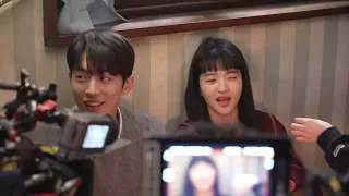 Twenty Five Twenty One - Nam Joo Hyuk & Kim Tae Ri Kiss Behind The Scenes 1